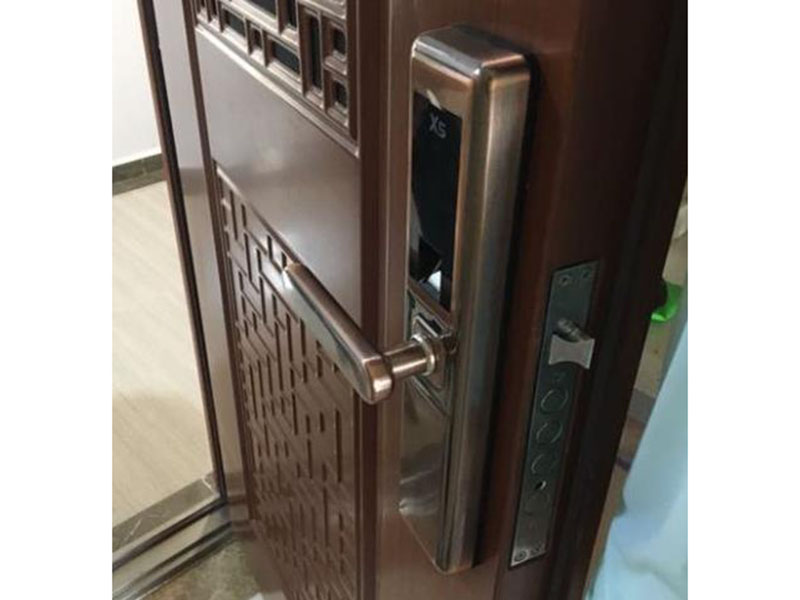 开防盗门锁