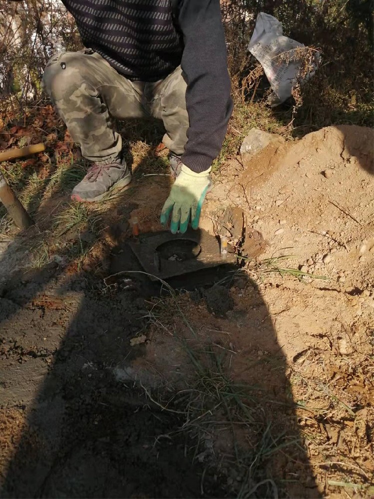 玉涧河入渭口地基施工