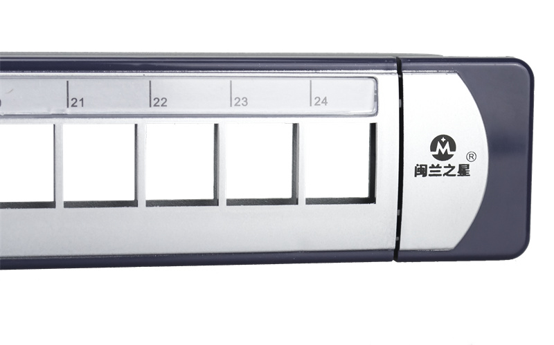 超五类，六类直通式24口空配线架（ML-K-24A)