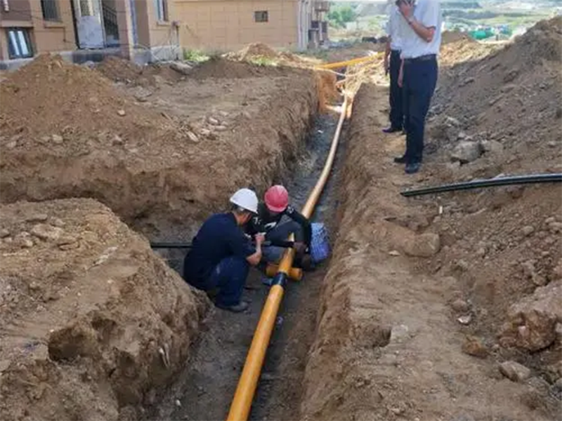 天然气管道施工