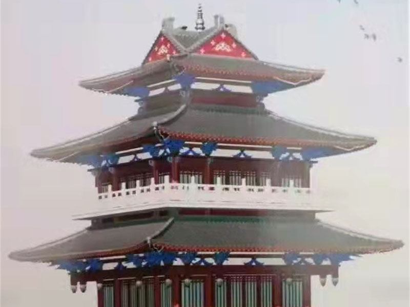 保定钟楼设计