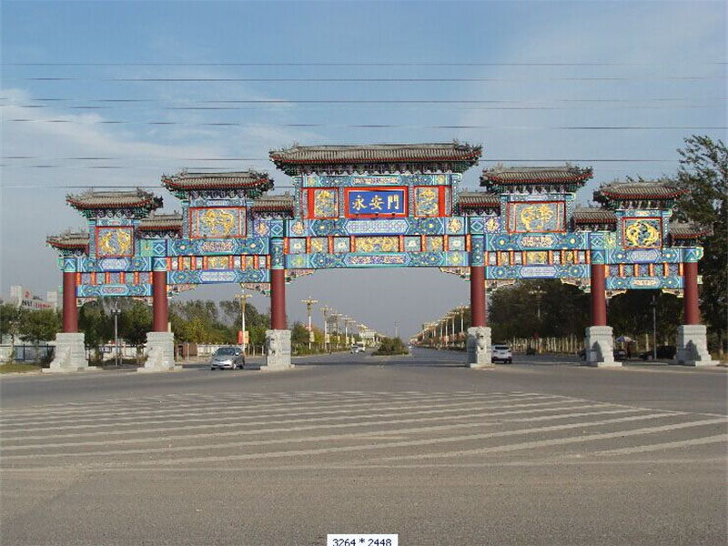 六柱十一门楼牌坊