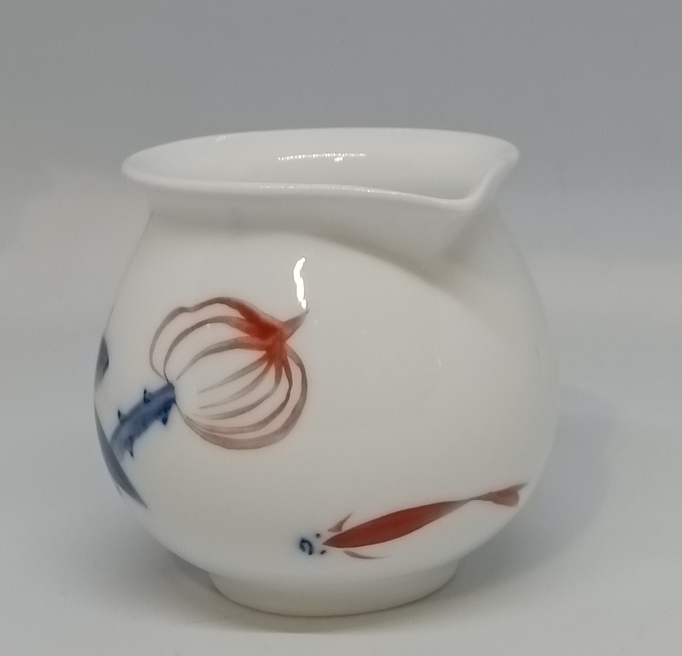 手绘瓷器--公道杯
