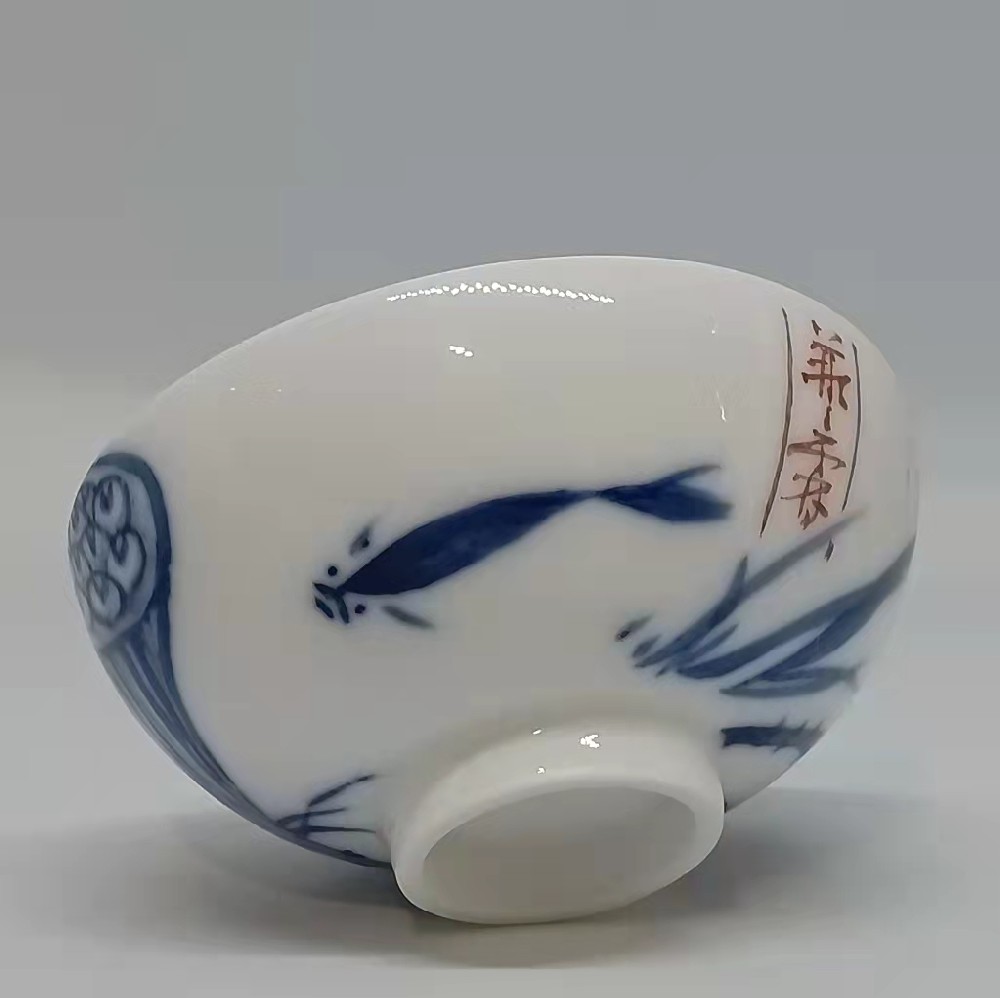 手绘瓷器--主人杯