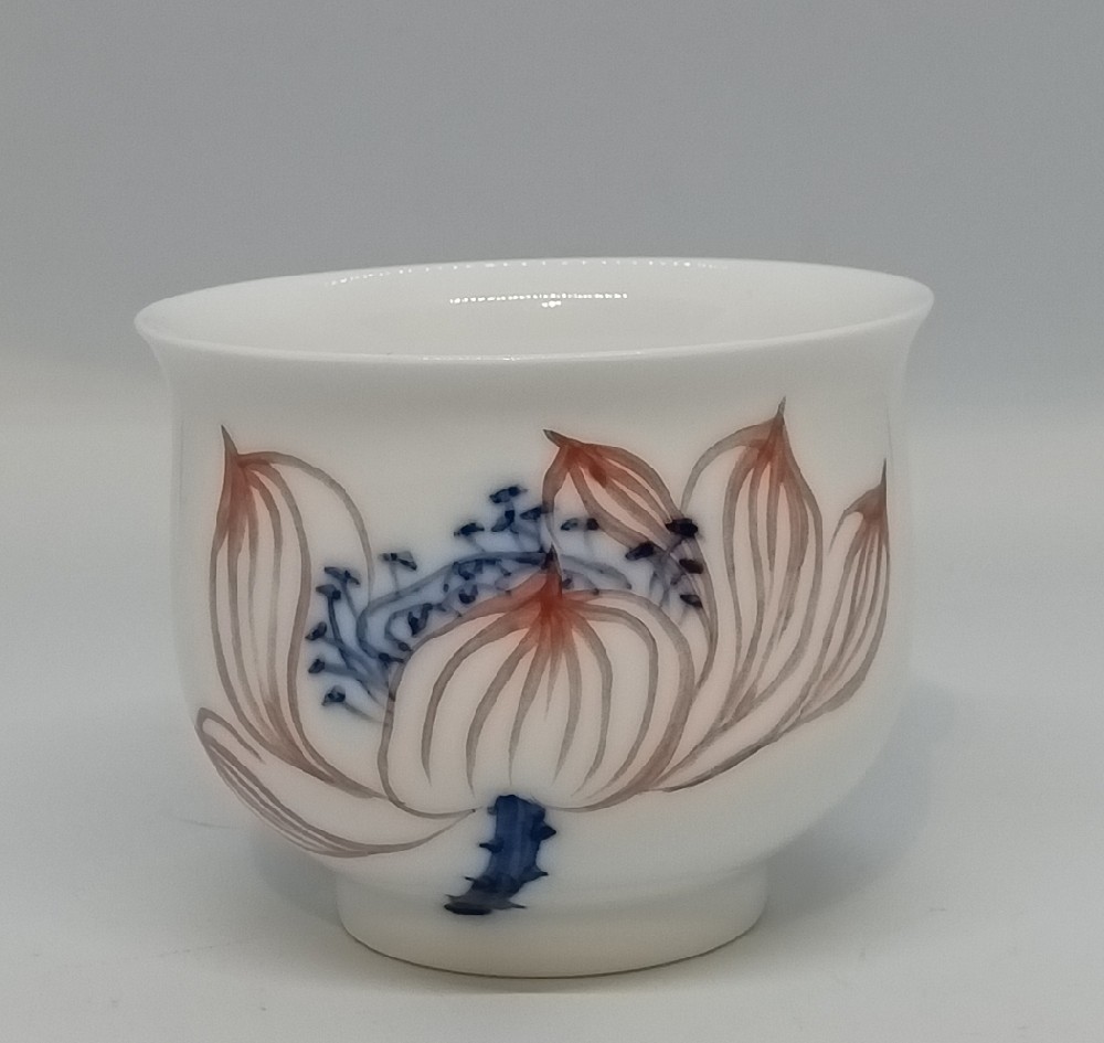 手绘瓷器--主人杯