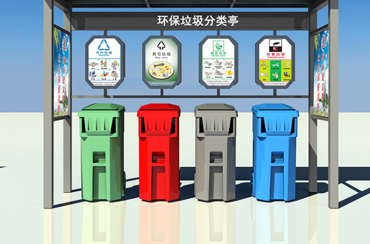 垃圾分类亭