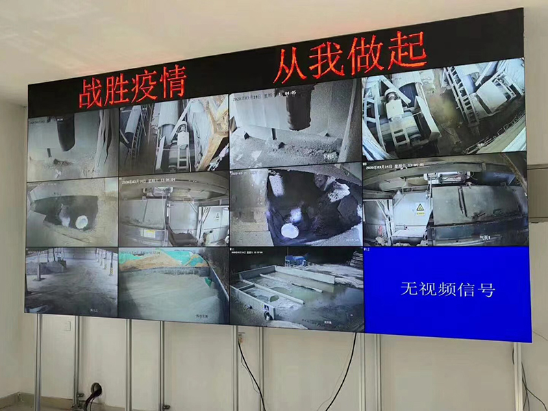 深圳某企业监控大屏交付