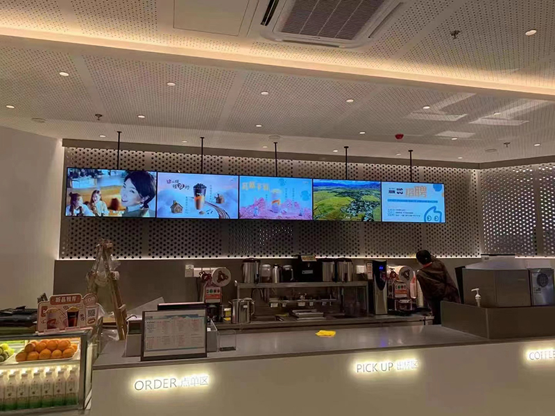 南通CoCo奶茶店单屏