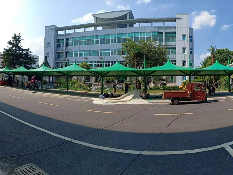 膜结构车棚