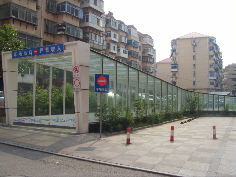 地下车库出入口雨棚
