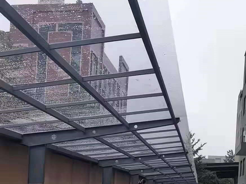耐力板停车棚