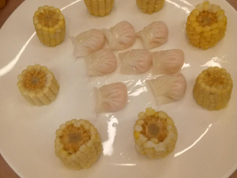 玉米虾饺