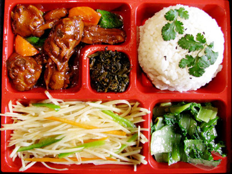 鸡腿米饭套餐