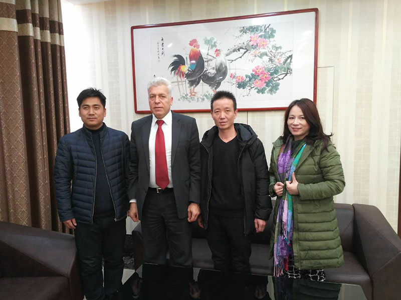 客户来访图片