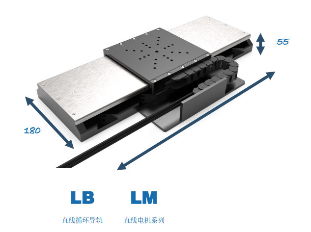 ​直线电机平台 | LINEAR MOTOR STAGE LMS180SCT-X 系列