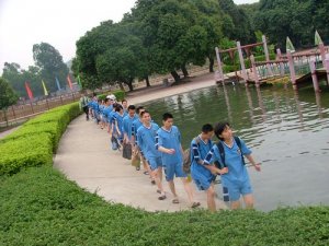 旺旺集团在笑翻天乐园挑战自我