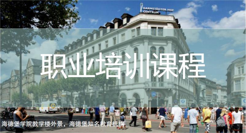 职业培训课程