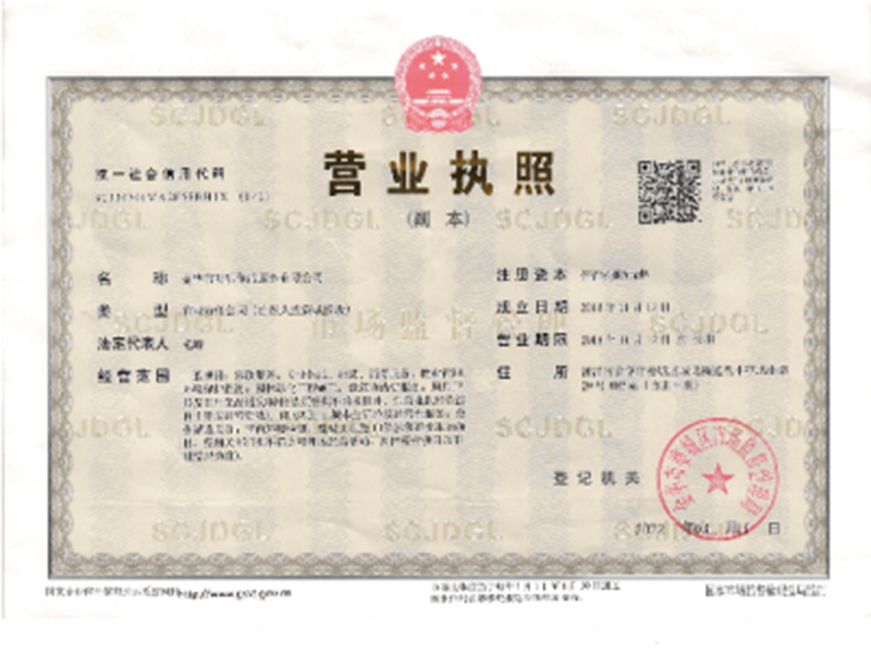 资质展示