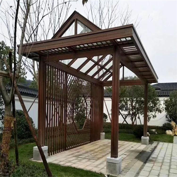 仿古凉亭的制作步骤