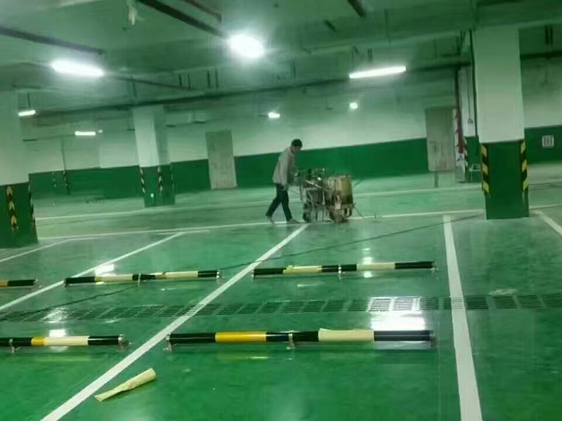 停车场划线