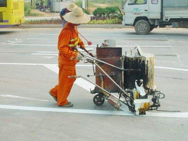 停车场划线