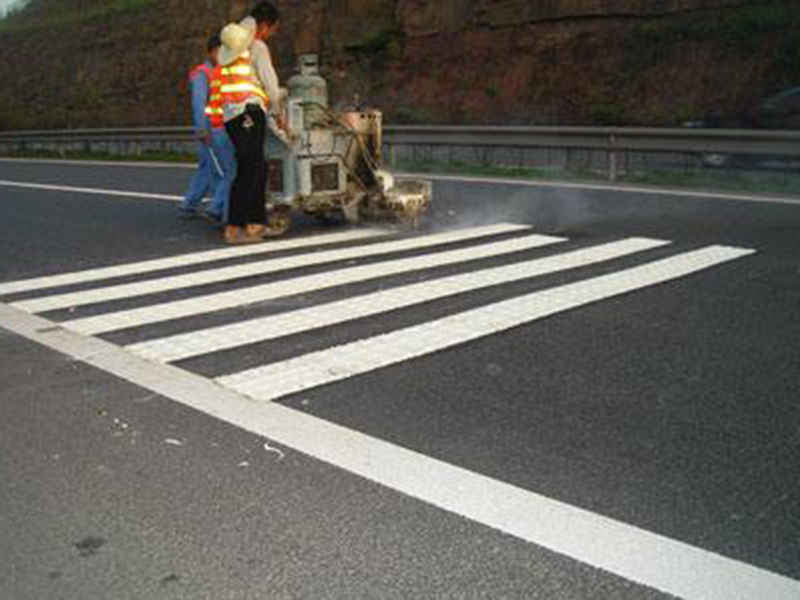 高速道路划线