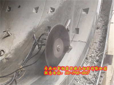神仙树地铁站管片切割拆除（5号线）