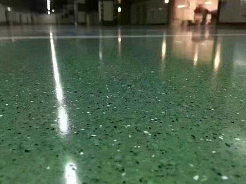 彩色钢化地坪