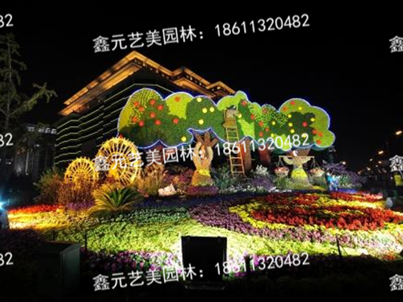 节日花坛