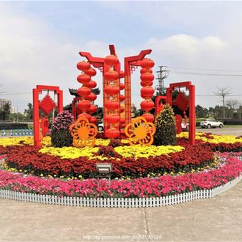 节日花坛