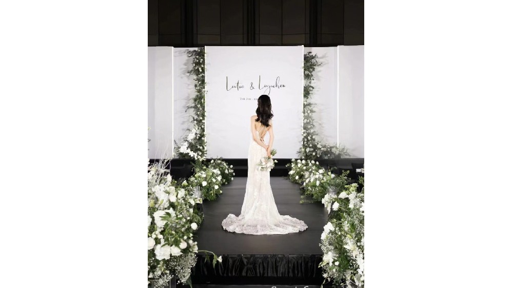 极简风婚礼
