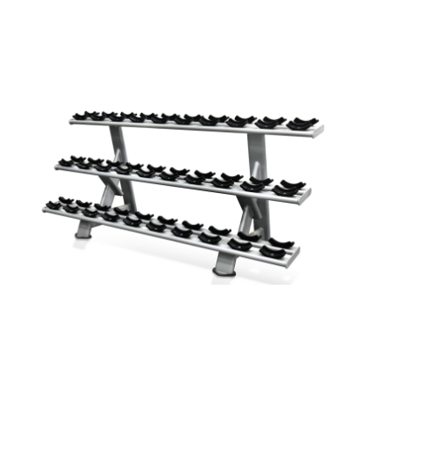 豪华商用三层15位哑铃架  V8-205艾康出品