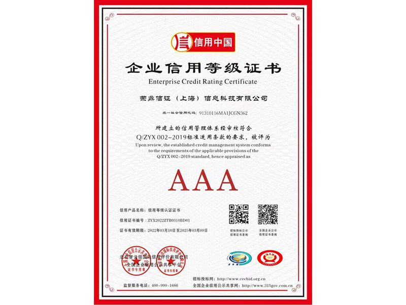 资质展示