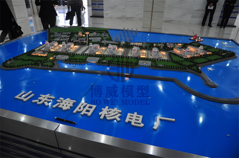 海阳核电厂模型