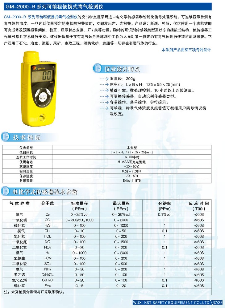 便携式气体检测仪